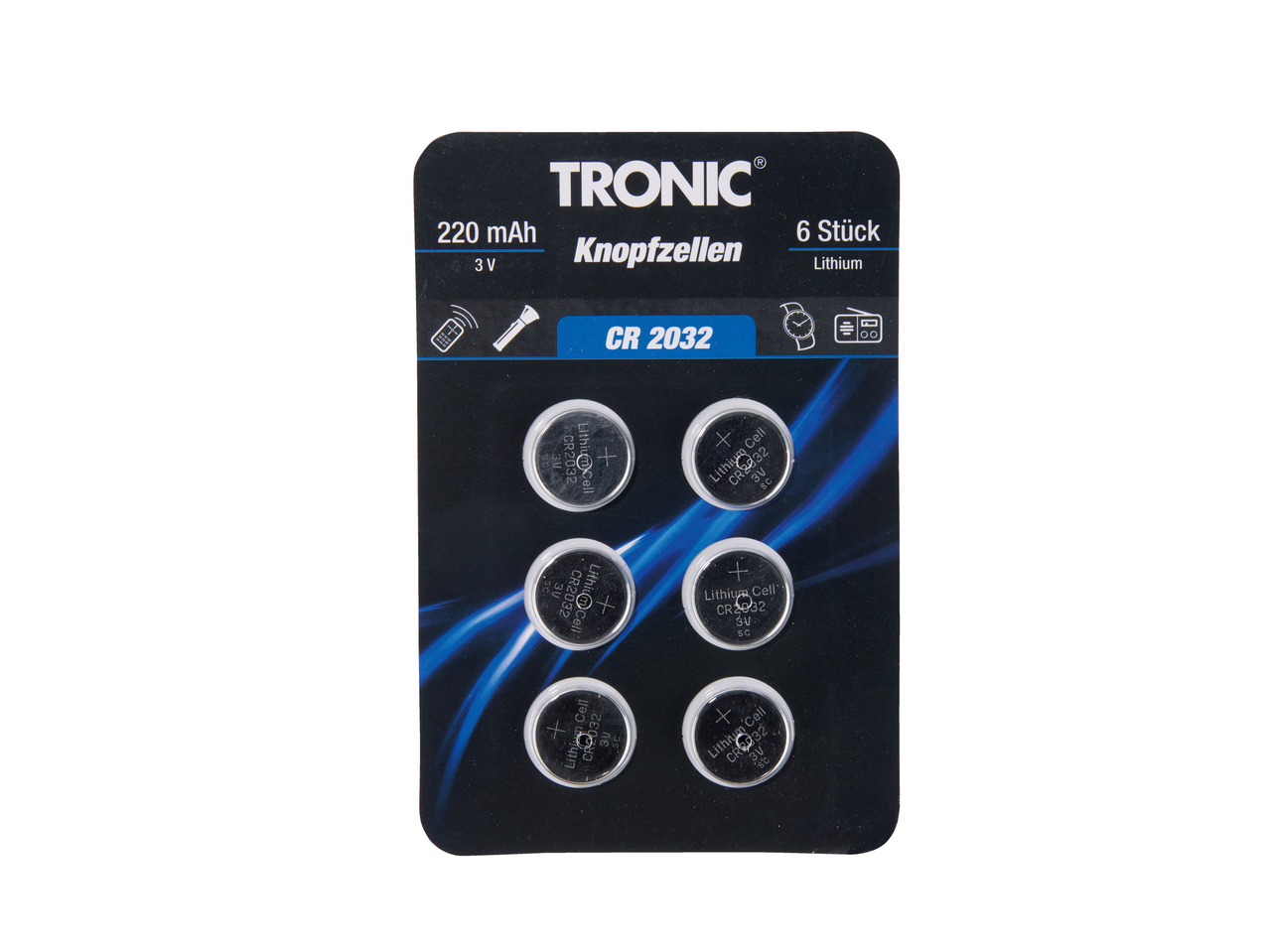 TRONIC(R) ADR Knapcellebatteri