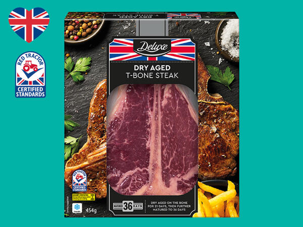 Deluxe Dry Aged T-Bone Steak