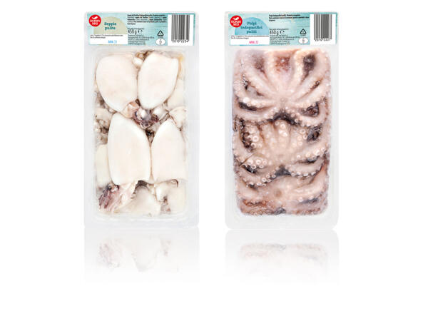 Cuttlefish and Octopus assorted