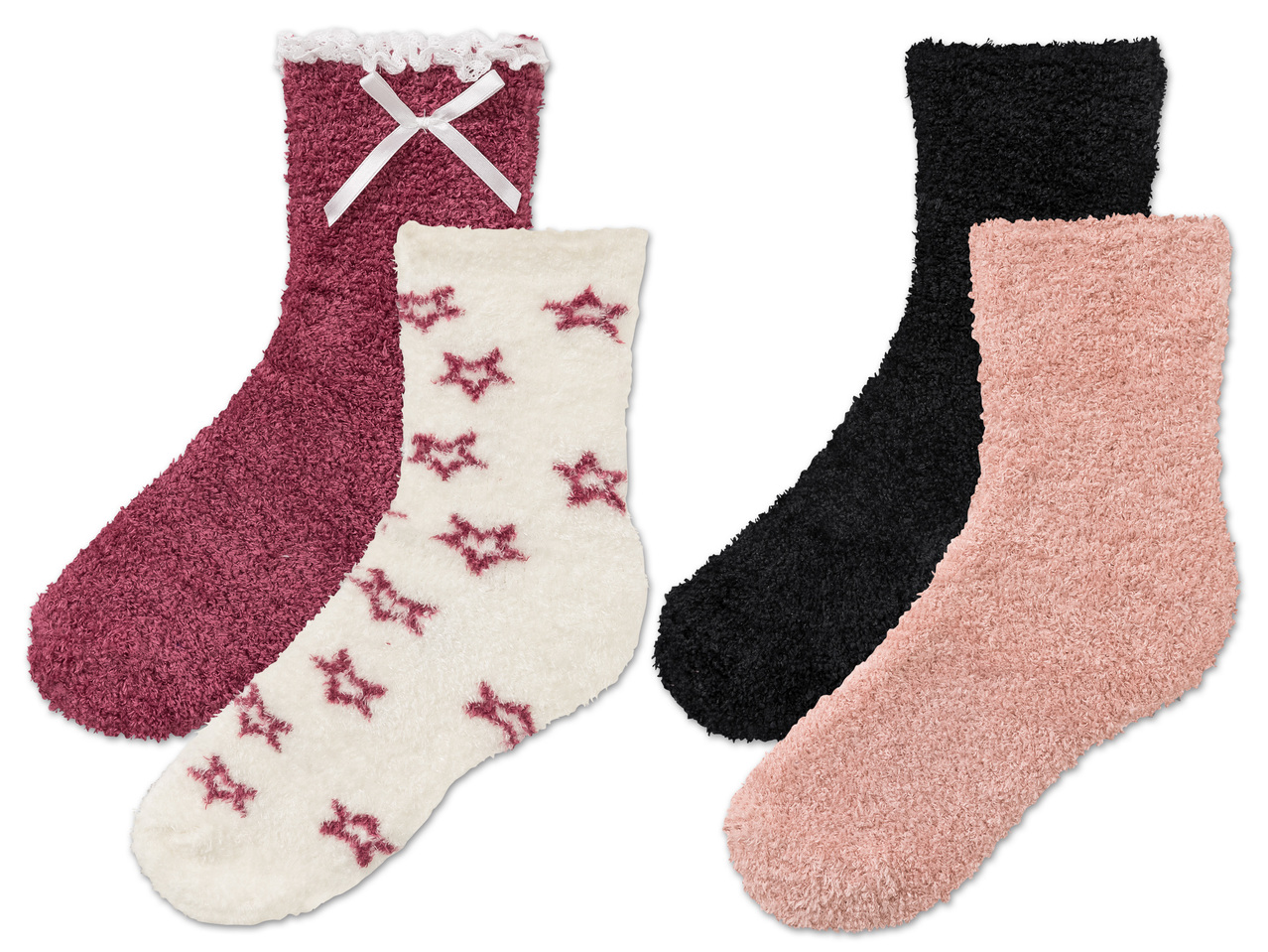 ESMARA(R) Damen Kuschelsocken, 2 Paar1