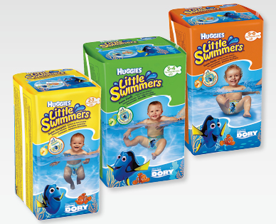 Couches de piscine HUGGIES(R) LITTLE SWIMMERS(R)