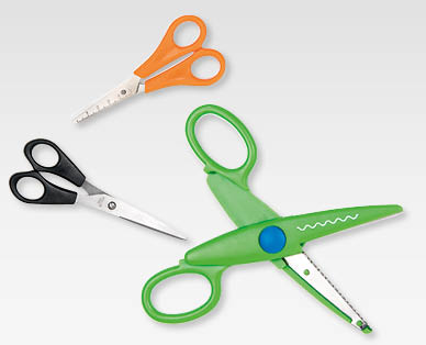 Ciseaux pour le bureau/pour enfants/de bricolage LEON