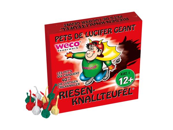 Riesen-Knallteufel, 40-tlg.