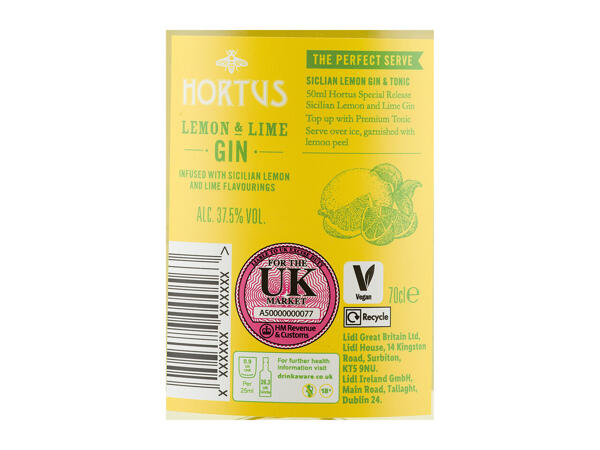 Hortus Lemon & Lime Gin