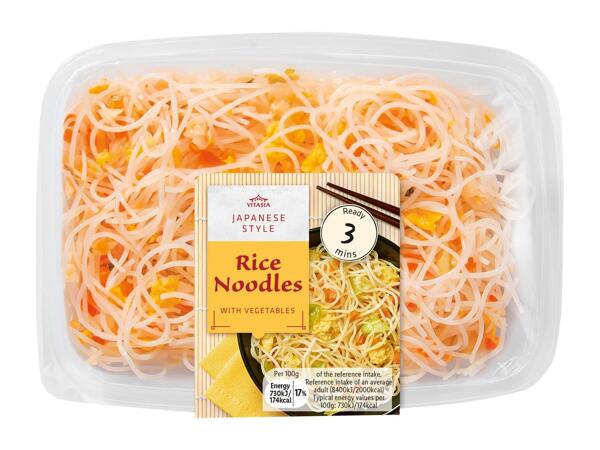 Rice Noodles with Vegetables