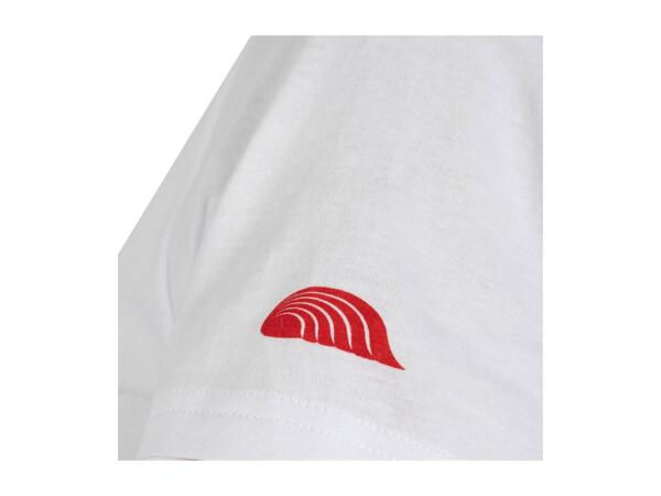 Ladies' White Harvard T-Shirt