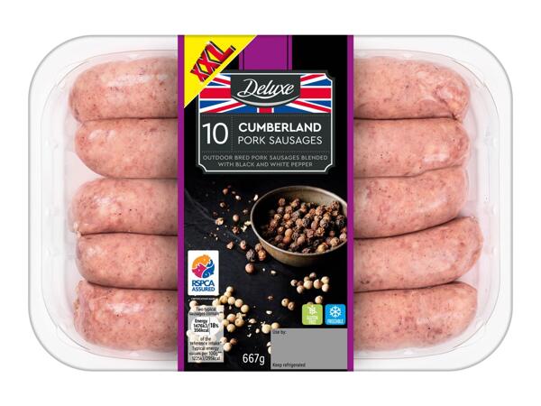 Deluxe RSPCA XXL Cumberland Sausages