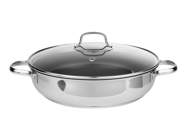 Livarno Home 28cm Stainless Steel Casserole