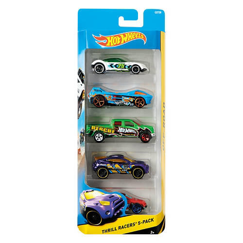 5 Pack Hot Wheels City Cars