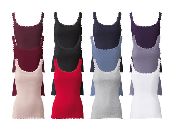 ESMARA LINGERIE(R) Ribtop 3-pak