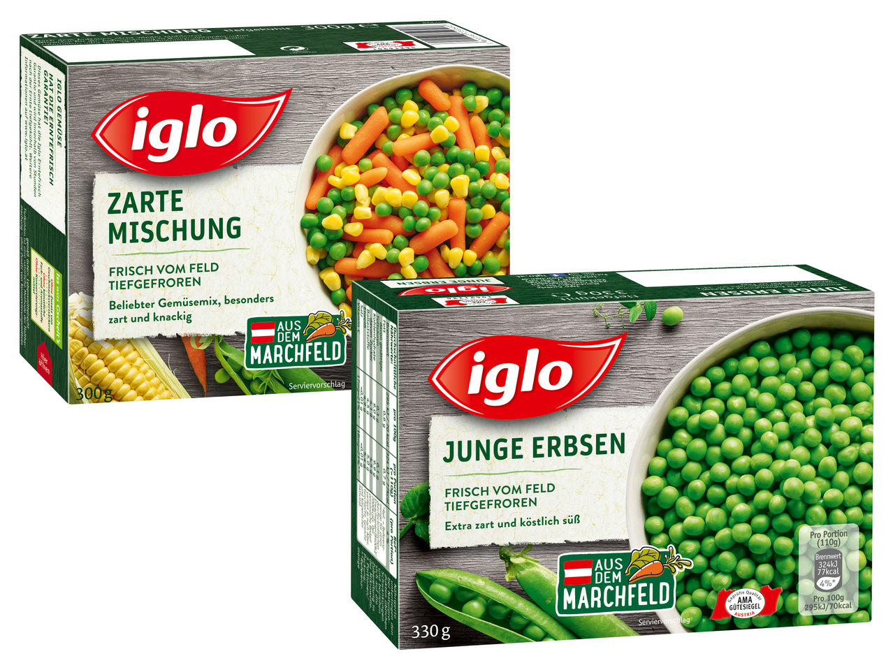 IGLO Gemüse erntefrisch