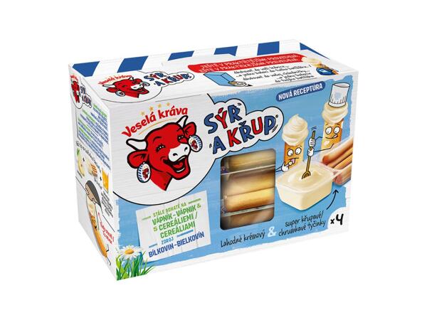 VESELÁ KRÁVA SÝR A KŘUP