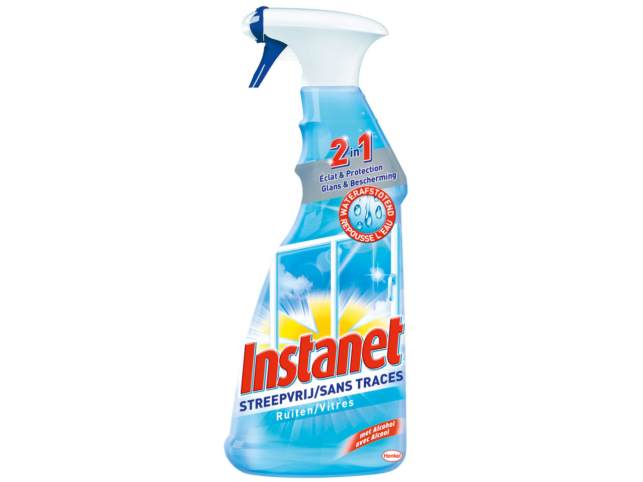 Spray nettoyant sans traces