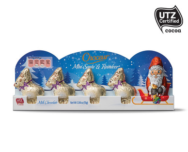 Choceur Mini Santa & Reindeer