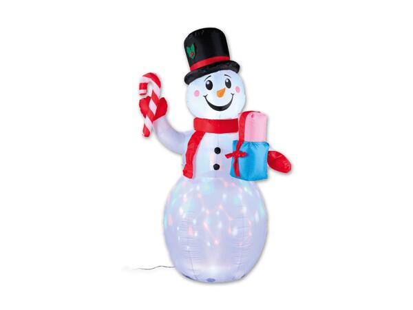 Selbstaufblasende LED-Weihnachtsfigur
