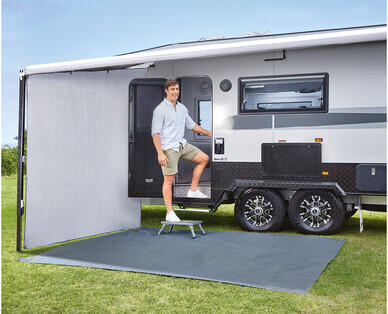 Caravan Side Wall Privacy Screen
