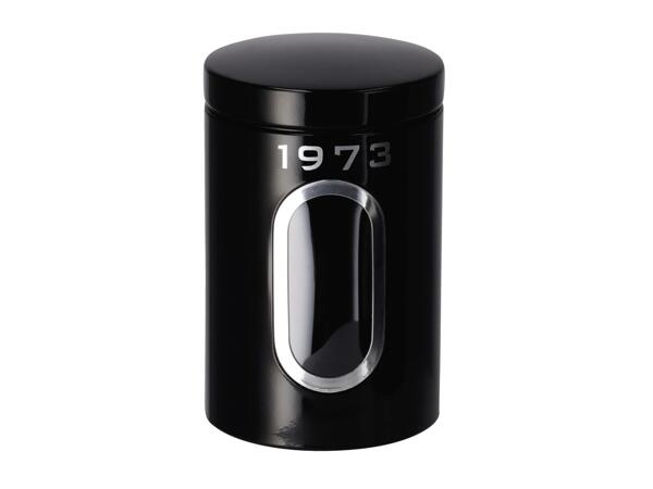 Silvercrest Black Storage Container Set - Set of 2