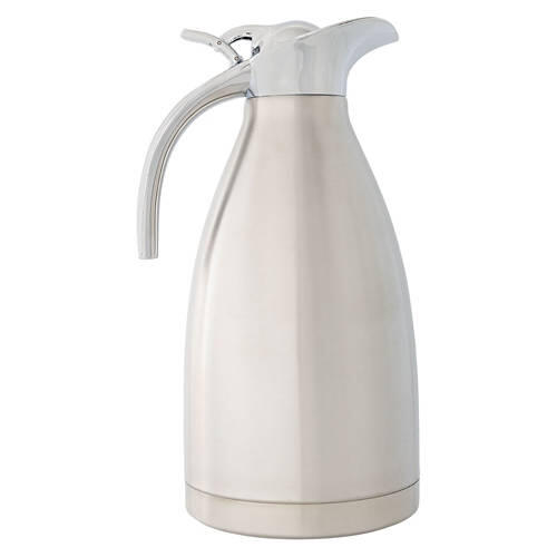 2 QT Brushed Stainless Steel Insulated Carafe