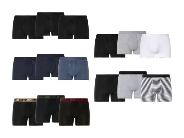 LIVERGY(R) Boxershorts 3-pak