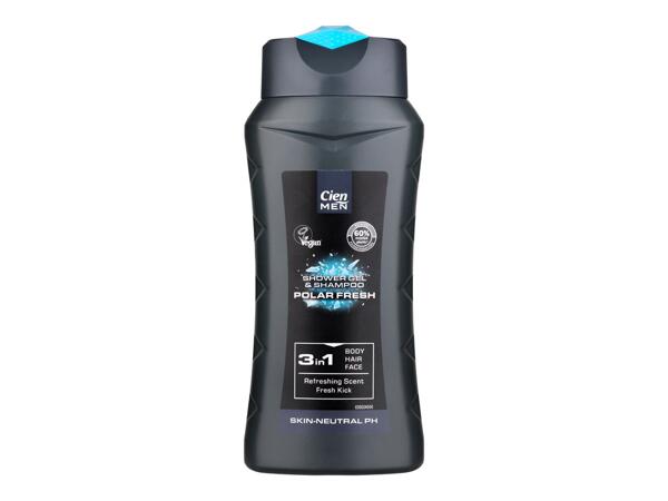 PÁNSKÝ SPRCHOVÝ GEL A ŠAMPON 3V1