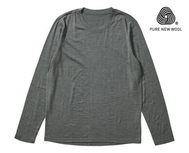 Merino Wool Long Sleeve Top