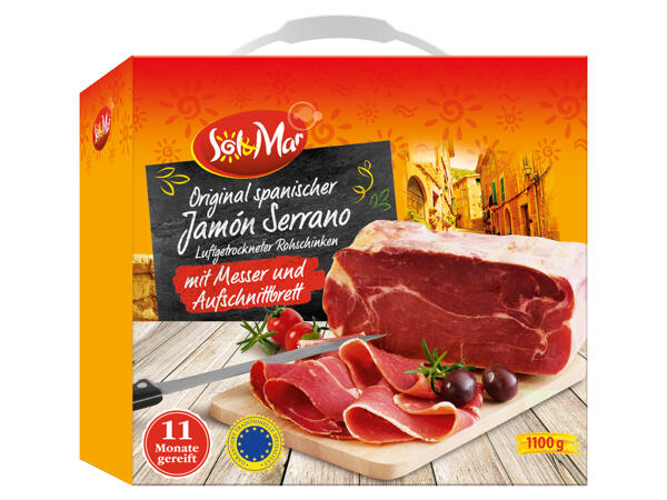 Jamón Serrano am Stück