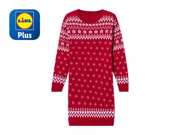 Pepperts Older Kids' Christmas Jumper Dress Red