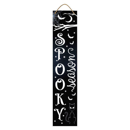 47" Tall Fall Reversible Porch Sign - Fall/Spooky