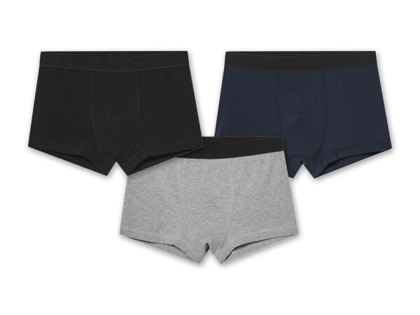 Kinder Slip, 4 Stück/Boxer, 3 Stück