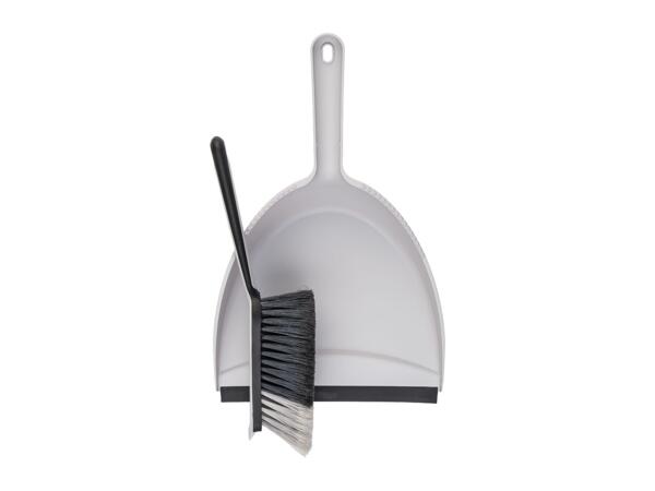 W5 Grey Dustpan & Brush Set