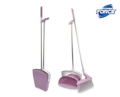 Upright Broom and Dustpan