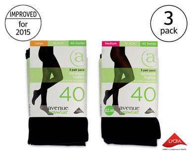 Ladies' 40 Denier Tights