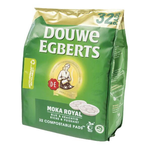 DOUWE EGBERTS(R) 				Dosettes de café moka royal, 32 pcs
