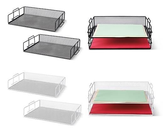 Huntington Home Mesh Desk Organizers