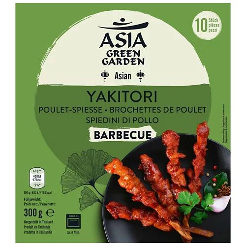 ASIA GREEN GARDEN Brochettes yakitori, barbecue