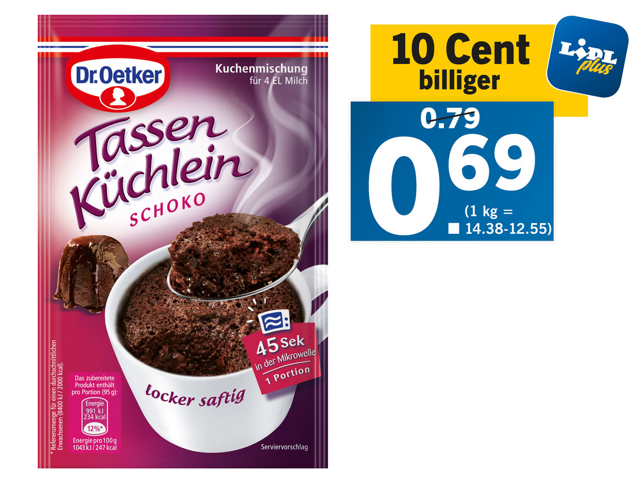 DR. OETKER Tassen Küchlein