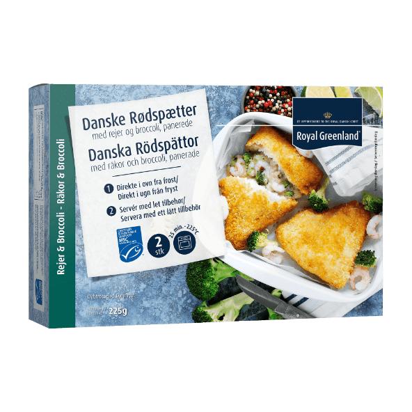 Fyldte rødspætter