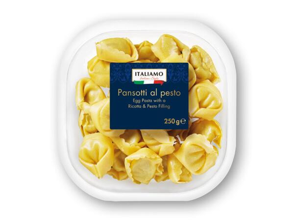 Frisk pasta med fyld