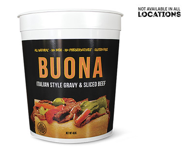Buona 4 lb. Italian Beef
