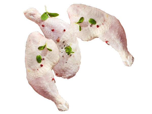 Frische Hendlschenkel