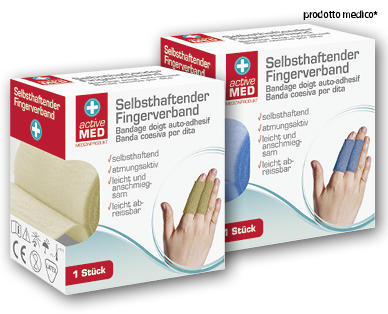Fasciatura autoadesiva per le dita ACTIVE MED