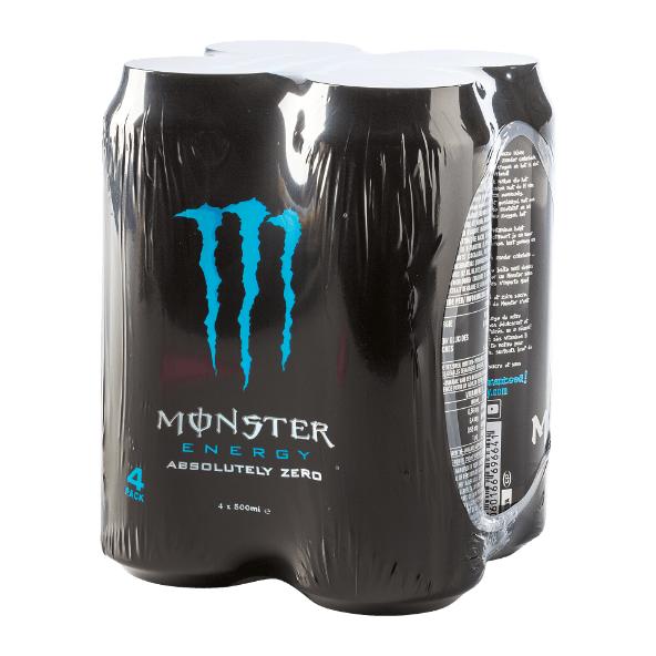 Monster absolutely zero, 4 pcs
