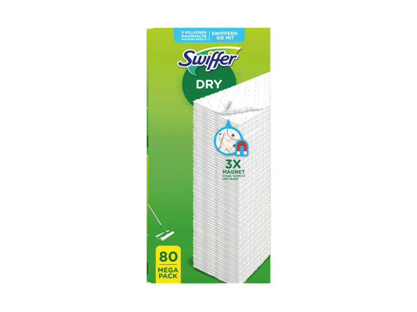 Lingettes pour balai attrape-poussière Swiffer