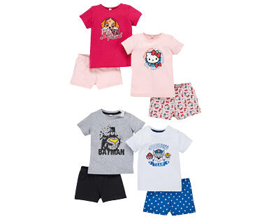 HELLO KITTY/BATMAN™/PAW PATROL PIGIAMA CON PANTALONCINI PER BAMBINI