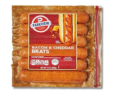 Parkview 
 Bacon Cheddar Brats/Chili Cheese Smoked Sausage