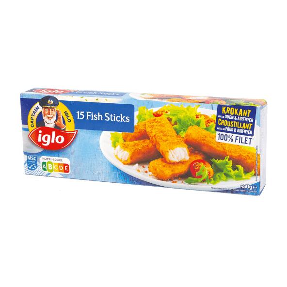 IGLO(R) 				Fishsticks, 15 st.