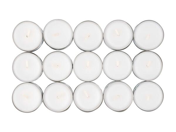 Bougies chauffe-plat, set de 30