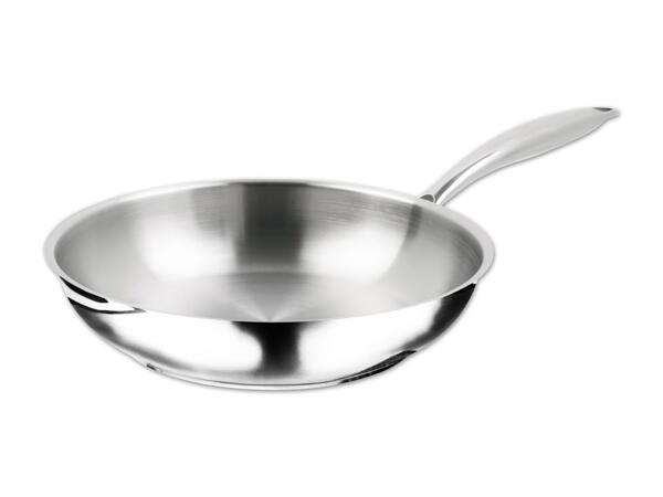 Edelstahl-Pfanne, Ø 24 cm
