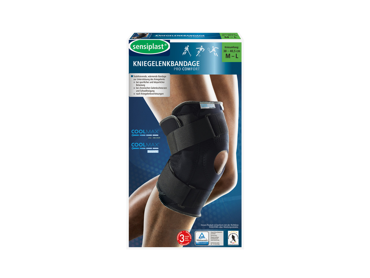 SENSIPLAST(R) Knæledsbandage