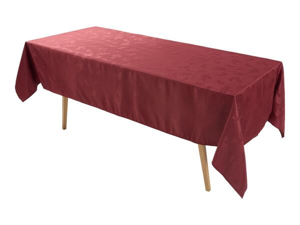 Livarno Home Red Tablecloth